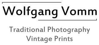 logo wolfgang vomm traditional photography vintage prints